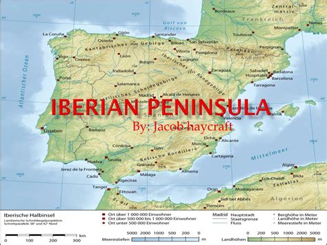 Where Is Iberian Peninsula On The World Map Map Of World