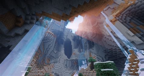 Minecraft, nature, video games, cave, low-angle, screen shot | 1920x1017 Wallpaper - wallhaven.cc