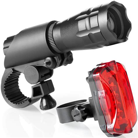 Bike Light Set Super Bright Led Lights For Your Bicycle Easy To
