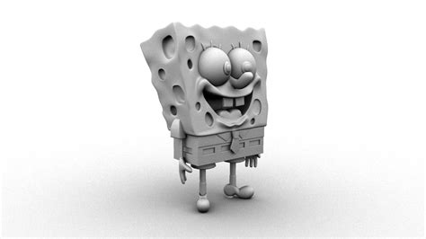 Spongebob Squarepants 3d Model 3d Model 5 Ma Free3d