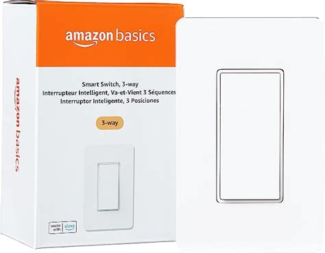 Amazon Basics 3 Way Smart Switch Works With Alexa Neutral Wire