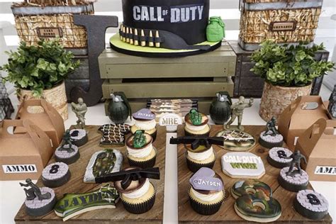 Call Of Duty Birthday Party Pretty My Party