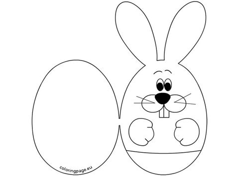 Coloring Pages Easter Cards