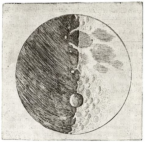 Likeafieldmouse Galileos Moon Drawings Galileo Galilei Did Moon