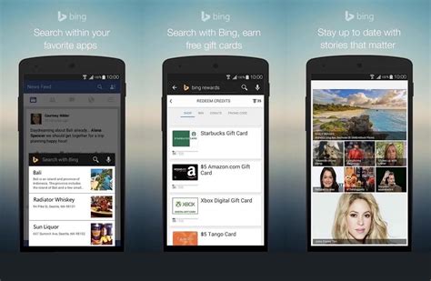 Bing Search App Updated For Android With New Features