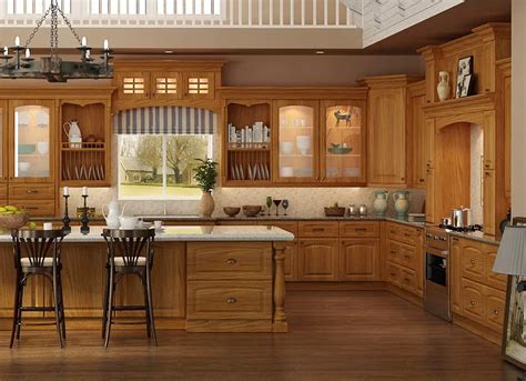 Customized Design Oak Solid Wood Kitchen Furniture View Wood Kitchen