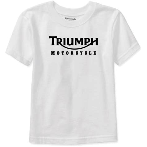Triumph Motorcycle Classic Logo Short Sleeve T Shirt Gildan Etsy