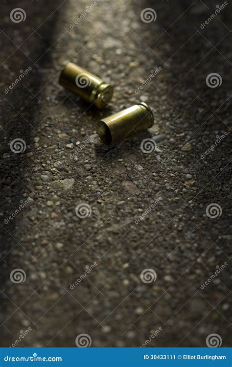 Bullets On The Ground Stock Image Image 30433111