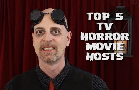 Dr Gangene Presents Top 5 Tv Horror Hosts