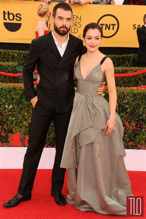 Tom Cullen And Tatiana Maslany At The 2015 Screen Actors Guild Awards