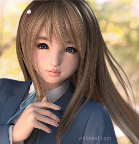 Discover More Than 84 3d Anime Character Latest Incdgdbentre