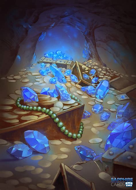 Sapphire Treasure By Nele Diel On Deviantart