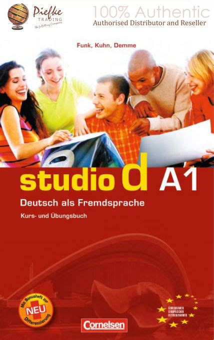 Studio D A1 Courseworkbook A1 Kursus Buku Kerja 100 Impor Asali