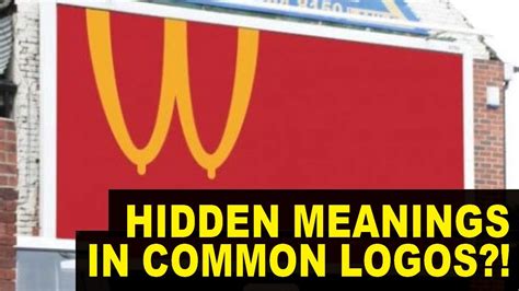 14 Famous Logos With SECRET Hidden Meanings YouTube