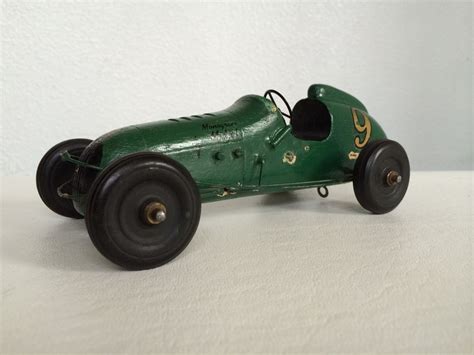 Vintage Monogram Midjet Balsa Co2 Tethered Race Car No 9