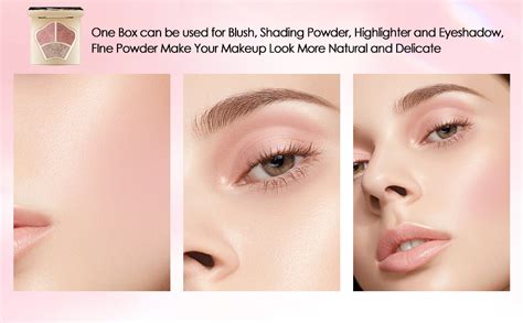 Amazon Com Catkin Powder Blush Pink Nude Eyeshadow Palette Cheek