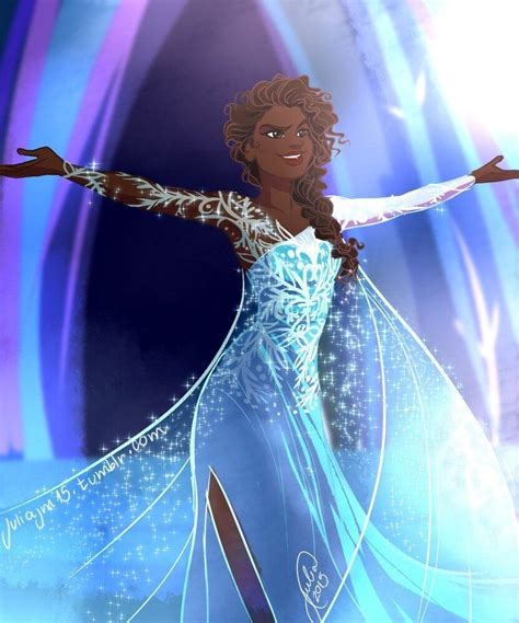 Inspiring Illustrations Show Disney Princesses Reimagined As Black And