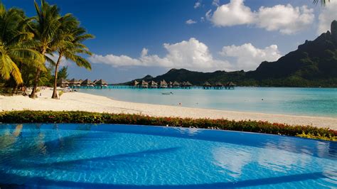 Le Meridien Bora Bora Beautiful Sandy Beaches Bungalows