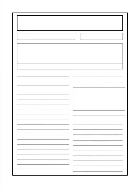 Newspapers and magazines publish a great deal of stories, not only news items or political stories, for example, stories of humourous or some other type. 6+ Newspaper Report Templates - Word, PDF, Apple Pages | Free & Premium Templates