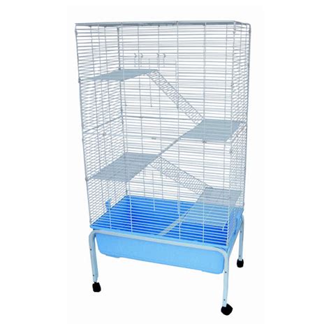Yml 5 Level Blue Ferret Cage With Stand 32 L X 20 W X 60 H Petco