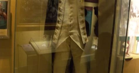 George Washingtons Uniform Displayed In The Smithsonian Museum Of