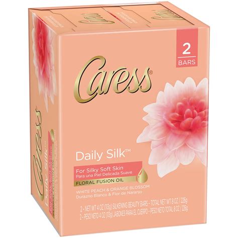 Caress Daily Silk Beauty Bar 2 Pk Shop Hand And Bar Soap At H E B