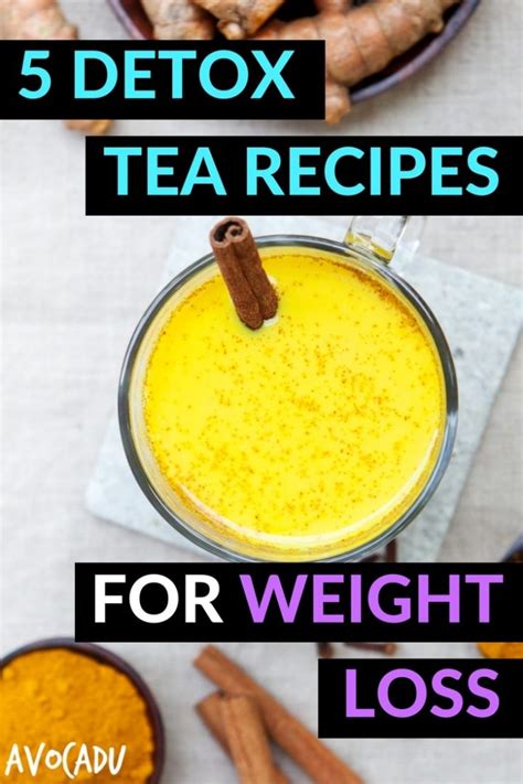 Some detox teas are designed to assist with weight loss because they can help boost metabolism, curb appetite, and burn fat. 5 Detox Tea Recipes for Weight Loss - Avocadu