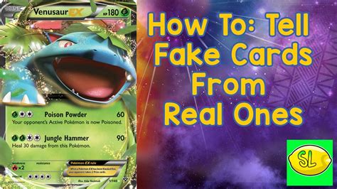 How To Spot Fake Pokemon Cards Youtube