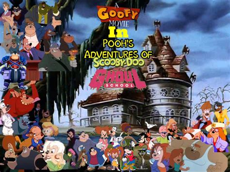 A Goofy Movie In Pooh Ghoul School Film Poster By Yakkowarnermovies101