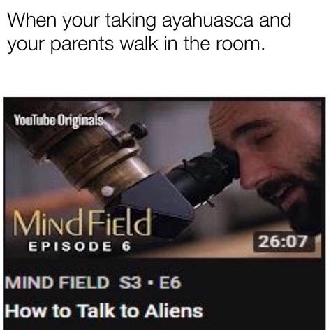 Just Chillin In The Room With Ayahuasca Rmemes