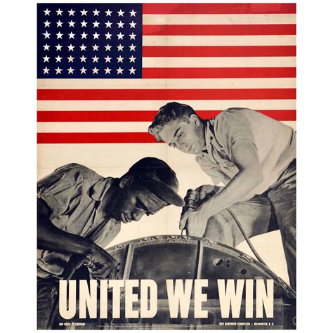 Original Vintage Wwii Poster Women In The War We Cant Win Without Them