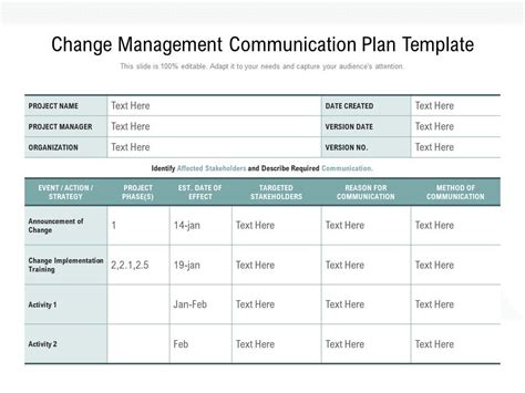 Simple Change Management Proposal Template Sparklingstemware