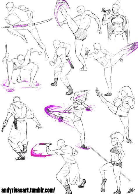 Anime Fighting Pose Sketch The Scientist By Nijuuni On Deviantart