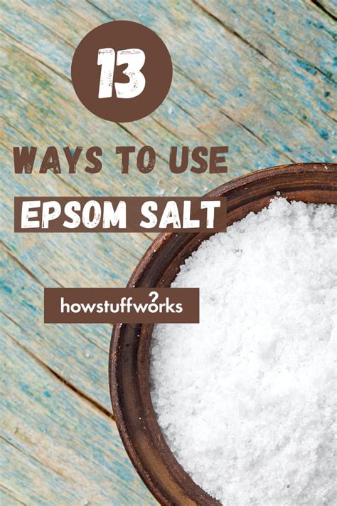 13 Wonderful Ways To Use Epsom Salts