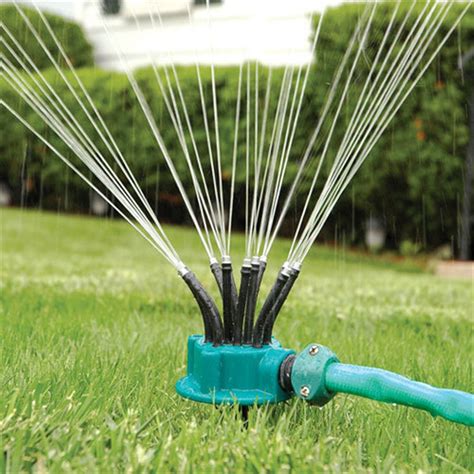 360 Degree Flexible Auto Lawn Irrigation Garden Sprinkler Water