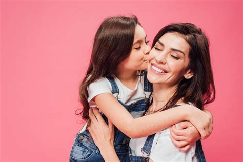 Lesbian Mother Daughter Kissing Telegraph