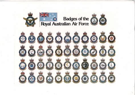 Squadron Insignia Badges Of The Royal Australian Air Force Badges Of