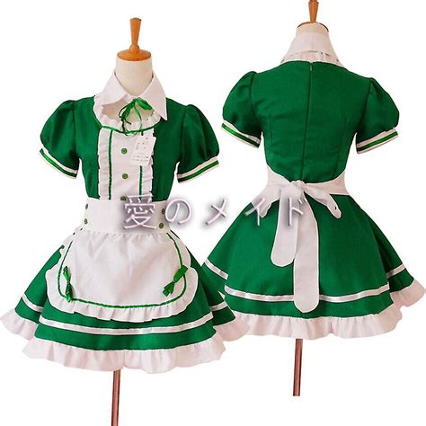 2022 Japanese Maid Lolita Outfit Anime Cosplay Uniform Waitress Costume