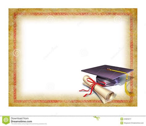 Graduation Blank Diploma Graduation Crafts Certificate Design