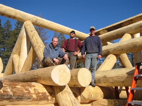 Using Engleman Spruce For A Handcrafted Log Structure Old Style Log Works