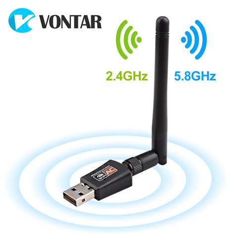 Buy 600mbps Usb Antenna Wifi Dongle Receiver Dual Band