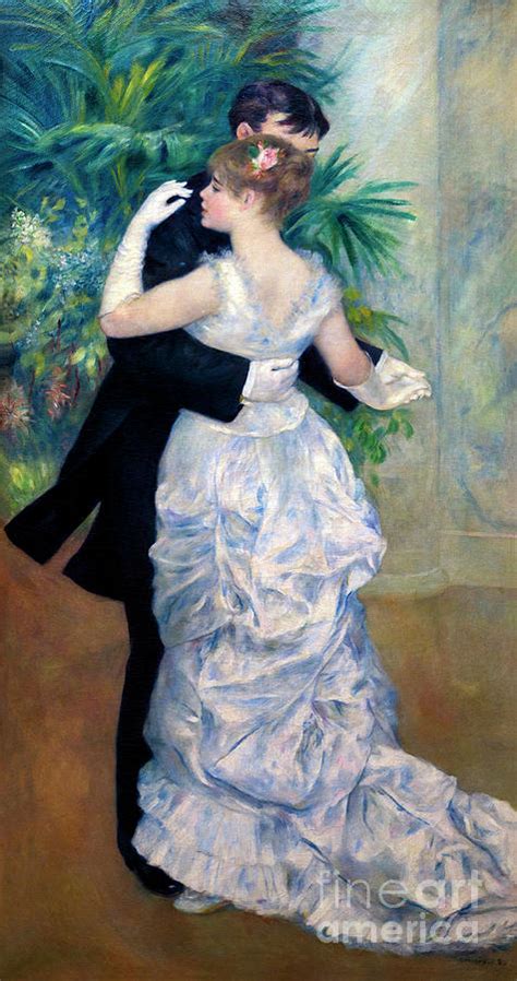 City Dance Danse A La Ville By Pierre Auguste Renoir 1883 Mu