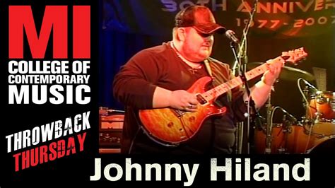 Johnny Hiland Band Throwback Thursday From The Mi Vault 11608 Youtube