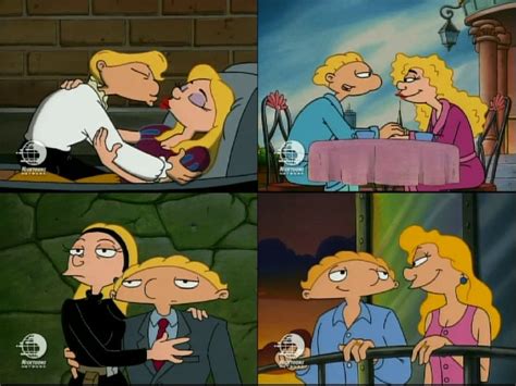 Hey Arnold Helga And Arnold As A Happy Couple By Dlee1293847 On