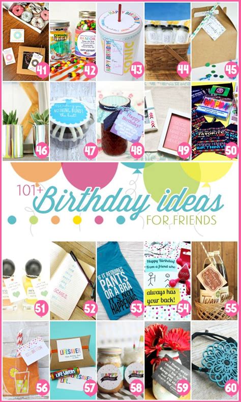 101 Creative And Inexpensive Birthday T Ideas Birthdays Creative