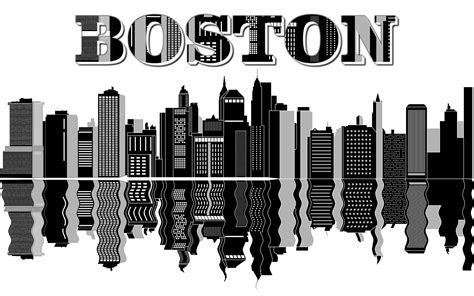 Boston Skyline Silhouette Png 20 Free Cliparts Download Images On