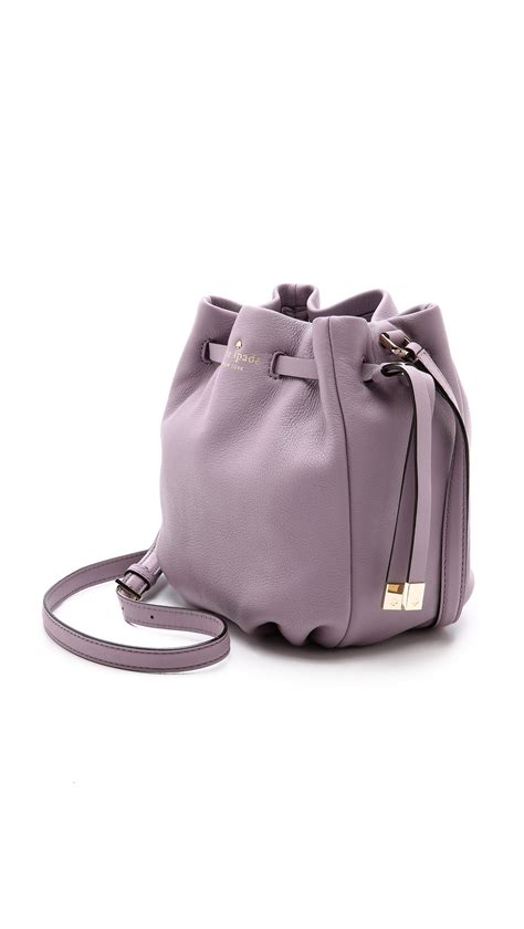 Get the best deals on kate spade new york handbags & bags for women. Kate Spade Kacey Lane Small Poppy Bucket Bag - Lilac Bliss ...