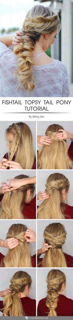 25 ways to create stunning topsy tail hairstyles for any occasion tail hairstyle topsy tail