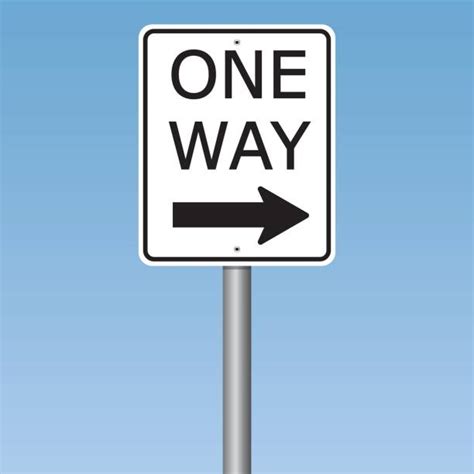 730 One Way Road Sign Illustrations Royalty Free Vector Graphics