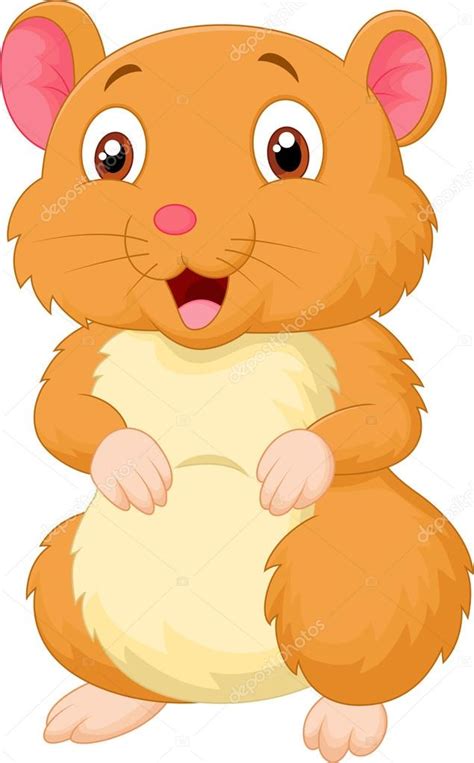 Lindo Hamster De Dibujos Animados 2023